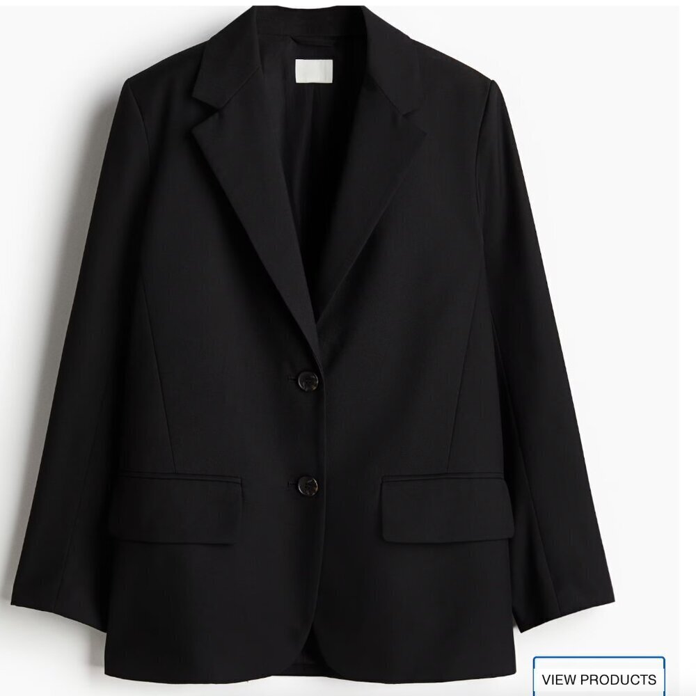 H&M Single-Breasted Blazer Size S NEW WITH TAG!